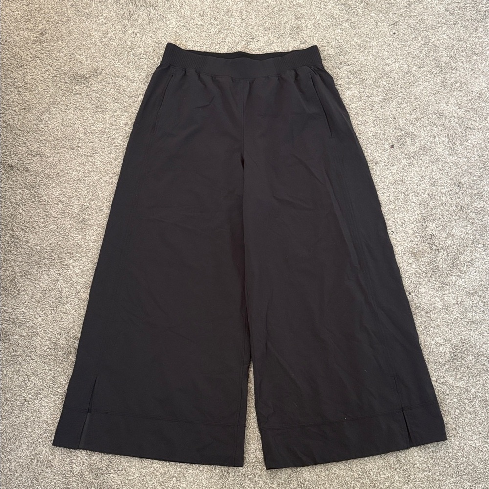 Lululemon Black Wide-Leg Pants